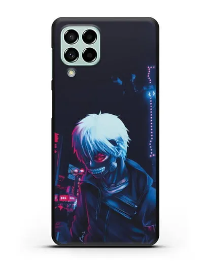 Чехол аниме Токийский гуль (Tokyo Ghoul) Кен Канеки арт силиконовый для Samsung Galaxy M53 [SM-M536]