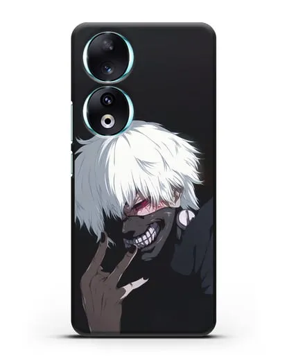 Чехол аниме Токийский гуль (Tokyo Ghoul) Кен Канеки картинка силиконовый для Honor 90