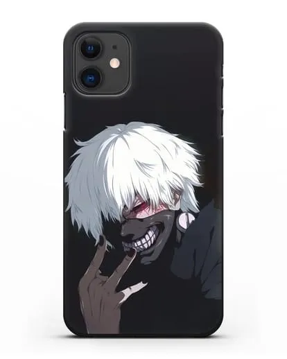 Чехол аниме Токийский гуль (Tokyo Ghoul) Кен Канеки картинка силиконовый для iPhone 11