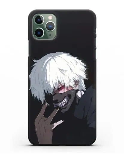 Чехол аниме Токийский гуль (Tokyo Ghoul) Кен Канеки картинка силиконовый для iPhone 11 Pro Max