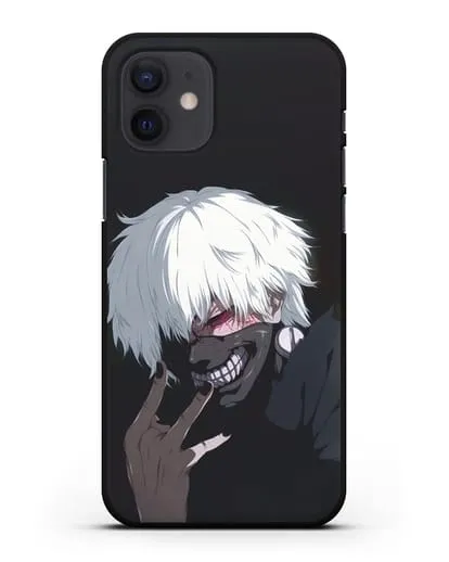 Чехол аниме Токийский гуль (Tokyo Ghoul) Кен Канеки картинка силиконовый для iPhone 12