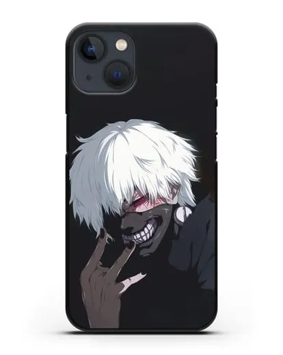 Чехол аниме Токийский гуль (Tokyo Ghoul) Кен Канеки картинка силиконовый для iPhone 13