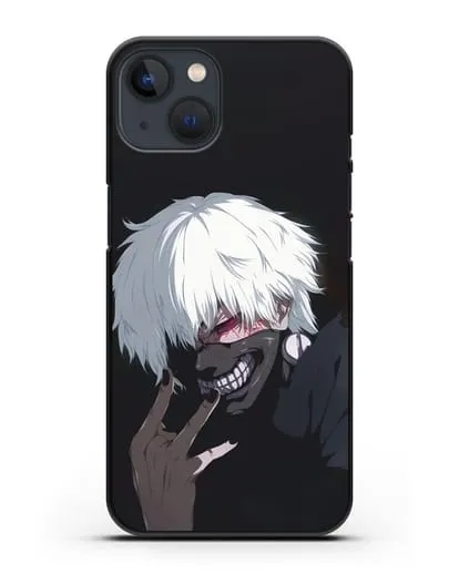 Чехол аниме Токийский гуль (Tokyo Ghoul) Кен Канеки картинка силиконовый для iPhone 13 Mini
