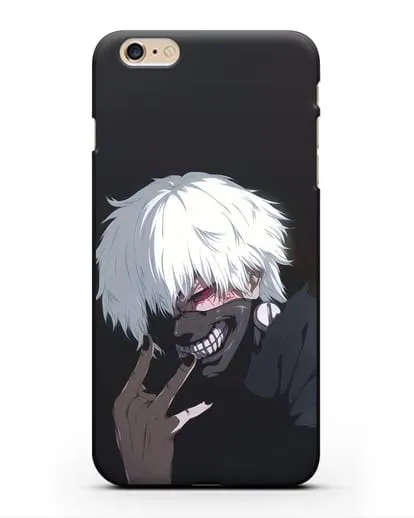 Чехол аниме Токийский гуль (Tokyo Ghoul) Кен Канеки картинка силиконовый для iPhone 6 Plus