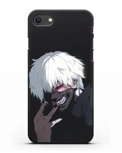 Чехол аниме Токийский гуль (Tokyo Ghoul) Кен Канеки картинка силиконовый для iPhone SE 2020