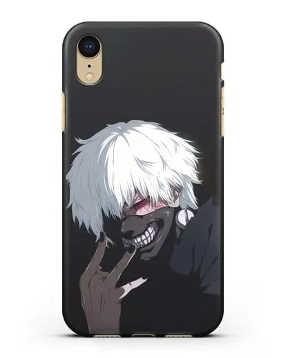 Чехол аниме Токийский гуль (Tokyo Ghoul) Кен Канеки картинка силиконовый для iPhone XR