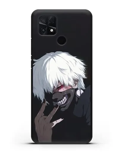 Чехол аниме Токийский гуль (Tokyo Ghoul) Кен Канеки картинка силиконовый для Xiaomi Poco C40