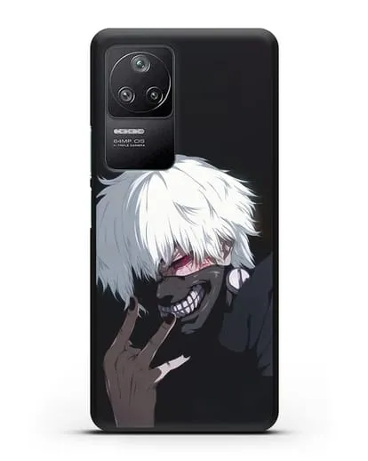 Чехол аниме Токийский гуль (Tokyo Ghoul) Кен Канеки картинка силиконовый для Xiaomi Poco F4