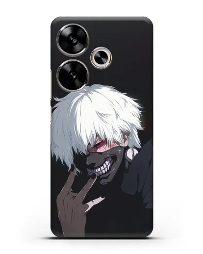 Чехол аниме Токийский гуль (Tokyo Ghoul) Кен Канеки картинка силиконовый для Xiaomi Poco F6