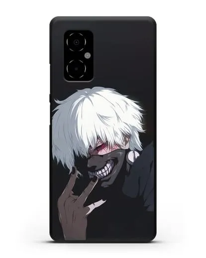 Чехол аниме Токийский гуль (Tokyo Ghoul) Кен Канеки картинка силиконовый для Xiaomi Poco M4 5G