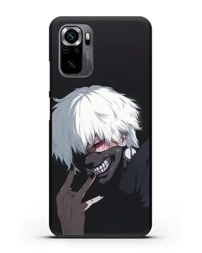 Чехол аниме Токийский гуль (Tokyo Ghoul) Кен Канеки картинка силиконовый для Xiaomi Poco M5s