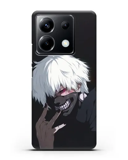 Чехол аниме Токийский гуль (Tokyo Ghoul) Кен Канеки картинка силиконовый для Xiaomi Poco X6