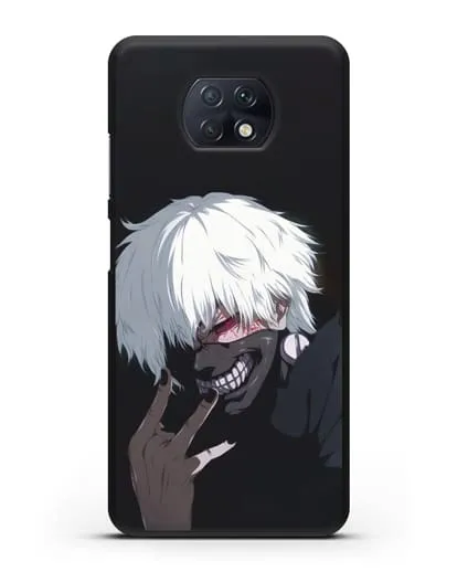 Чехол аниме Токийский гуль (Tokyo Ghoul) Кен Канеки картинка силиконовый для Xiaomi Redmi Note 9T