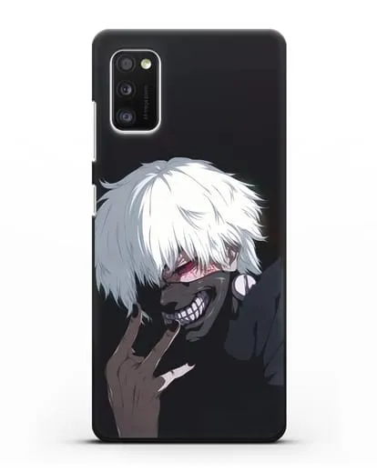 Чехол аниме Токийский гуль (Tokyo Ghoul) Кен Канеки картинка силиконовый для Samsung Galaxy A41 [SM-A415F]
