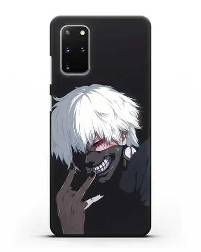 Чехол аниме Токийский гуль (Tokyo Ghoul) Кен Канеки картинка силиконовый для Samsung Galaxy S20 Plus [SM-G985F]