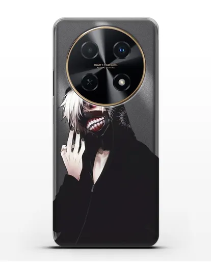 Чехол аниме Токийский гуль (Tokyo Ghoul) Кен Канеки в капюшоне силиконовый для Huawei Nova 12i