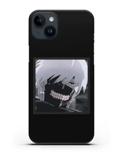 Чехол аниме Токийский гуль (Tokyo Ghoul) Кен Канеки изображение силиконовый для iPhone 14 Plus