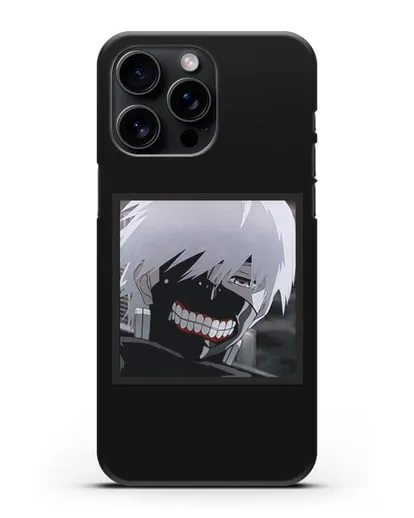 Чехол аниме Токийский гуль (Tokyo Ghoul) Кен Канеки изображение силиконовый для iPhone 15 Pro Max