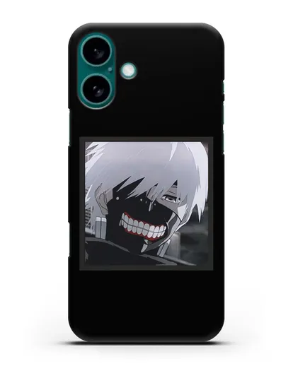 Чехол аниме Токийский гуль (Tokyo Ghoul) Кен Канеки изображение силиконовый для iPhone 16 Plus