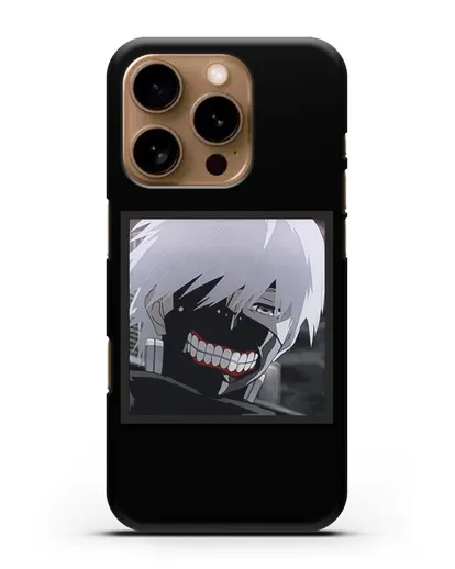 Чехол аниме Токийский гуль (Tokyo Ghoul) Кен Канеки изображение силиконовый для iPhone 16 Pro