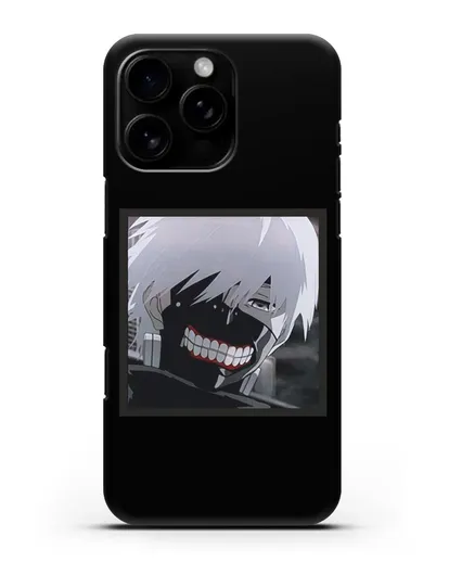 Чехол аниме Токийский гуль (Tokyo Ghoul) Кен Канеки изображение силиконовый для iPhone 16 Pro Max