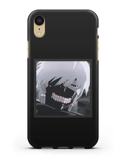 Чехол аниме Токийский гуль (Tokyo Ghoul) Кен Канеки изображение силиконовый для iPhone XR