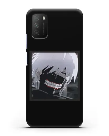 Чехол аниме Токийский гуль (Tokyo Ghoul) Кен Канеки изображение силиконовый для Xiaomi Poco M3