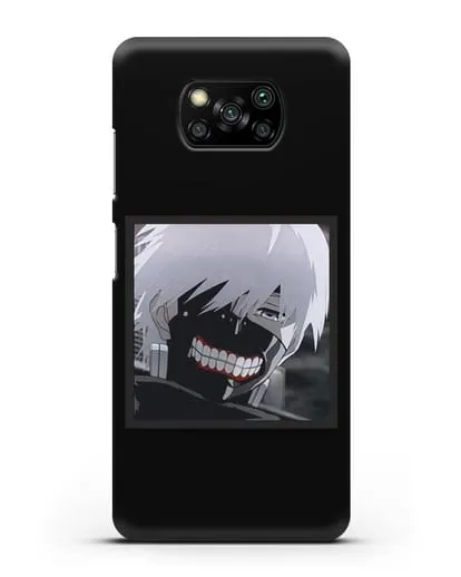 Чехол аниме Токийский гуль (Tokyo Ghoul) Кен Канеки изображение силиконовый для Xiaomi Poco X3