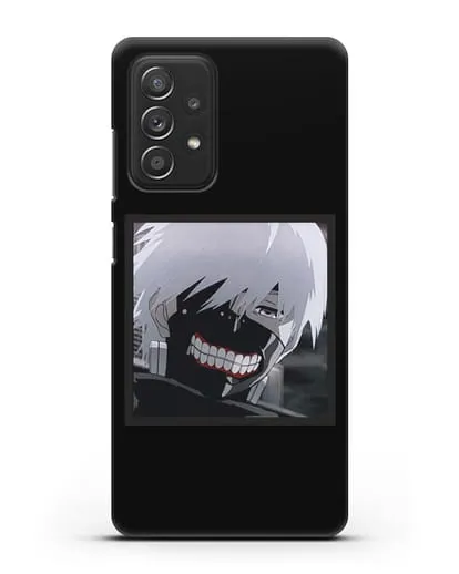 Чехол аниме Токийский гуль (Tokyo Ghoul) Кен Канеки изображение силиконовый для Samsung Galaxy A53