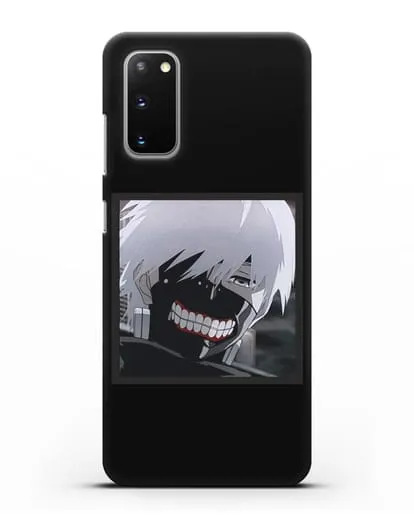 Чехол аниме Токийский гуль (Tokyo Ghoul) Кен Канеки изображение силиконовый для Samsung Galaxy S20 [SM-G980F]