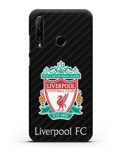 Чехол с логотипом ФК Ливерпуль силиконовый для Honor 20e