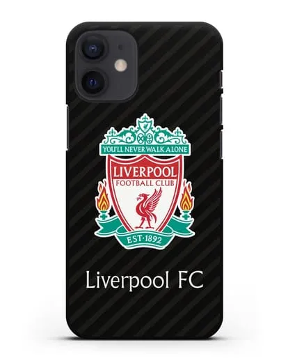 Чехол с логотипом ФК Ливерпуль силиконовый для iPhone 12 mini