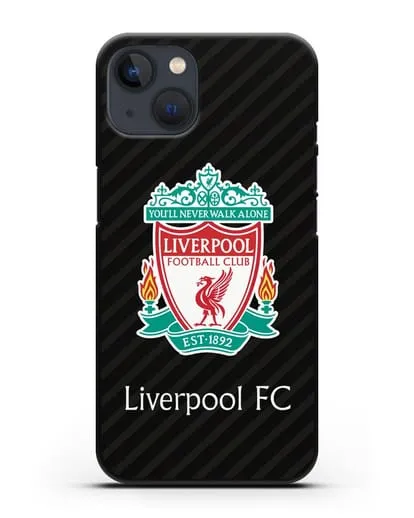 Чехол с логотипом ФК Ливерпуль силиконовый для iPhone 13