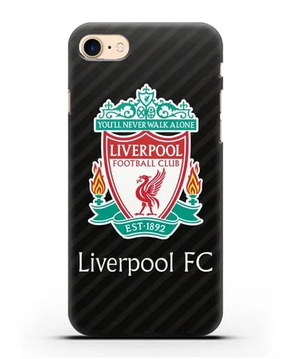 Чехол с логотипом ФК Ливерпуль силиконовый для iPhone 7