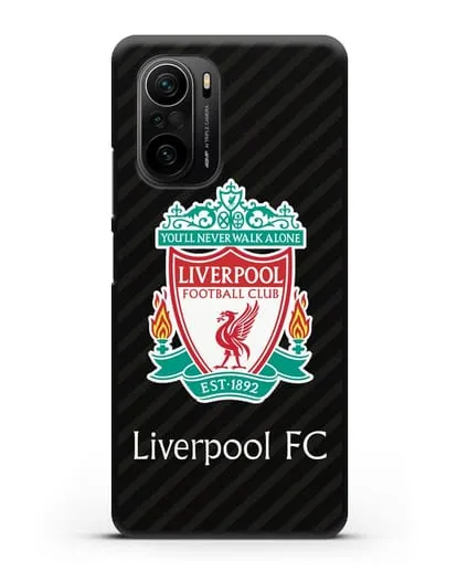 Чехол с логотипом ФК Ливерпуль силиконовый для Xiaomi Poco F3