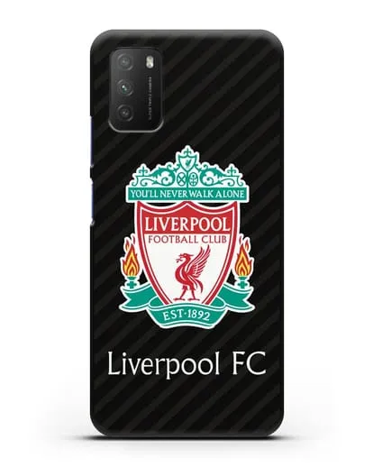 Чехол с логотипом ФК Ливерпуль силиконовый для Xiaomi Poco M3