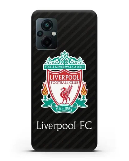 Чехол с логотипом ФК Ливерпуль силиконовый для Xiaomi Poco M5