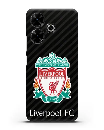 Чехол с логотипом ФК Ливерпуль силиконовый для Xiaomi Poco M6
