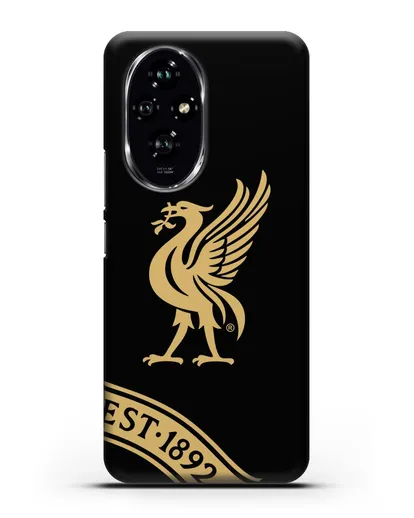 Чехол ФК Ливерпуль с птицей Лайвер и надписью 1892 силиконовый для Honor 200