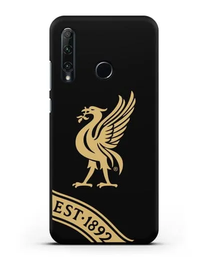 Чехол ФК Ливерпуль с птицей Лайвер и надписью 1892 силиконовый для Honor 20e