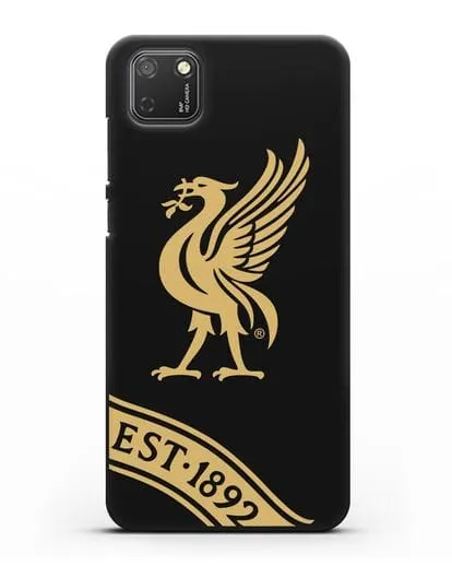 Чехол ФК Ливерпуль с птицей Лайвер и надписью 1892 силиконовый для Honor 9S