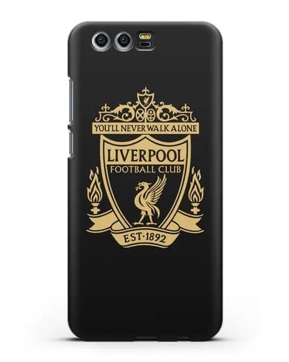Чехол с эмблемой Liverpool и надписью You'll never walk alone силиконовый для Honor 9