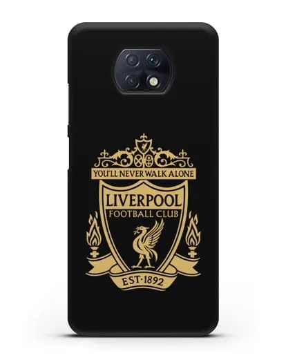 Чехол с эмблемой Liverpool и надписью You'll never walk alone силиконовый для Xiaomi Redmi Note 9T