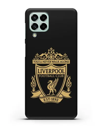 Чехол с эмблемой Liverpool и надписью You'll never walk alone силиконовый для Samsung Galaxy M53 [SM-M536]