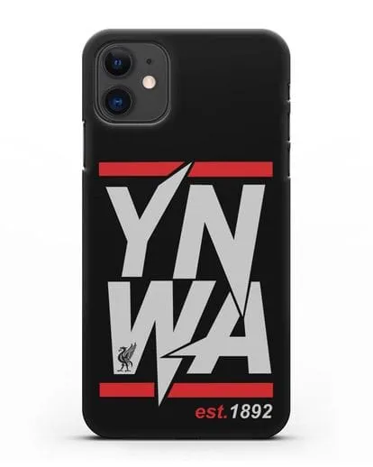 Чехол Ливерпуль с надписью YNWA 1892 силиконовый для iPhone 11