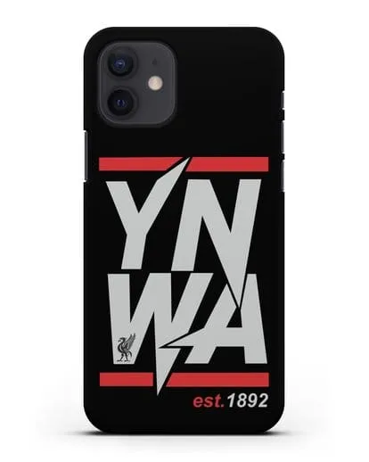 Чехол Ливерпуль с надписью YNWA 1892 силиконовый для iPhone 12