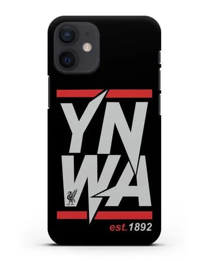 Чехол Ливерпуль с надписью YNWA 1892 силиконовый для iPhone 12 mini