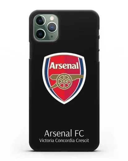 Чехол с логотипом ФК Арсенал Лондон силиконовый для iPhone 11 Pro Max