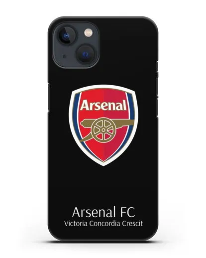 Чехол с логотипом ФК Арсенал Лондон силиконовый для iPhone 13 Mini