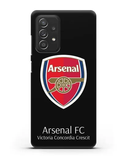 Чехол с логотипом ФК Арсенал Лондон силиконовый для Samsung Galaxy A53